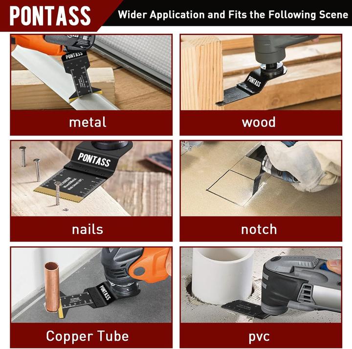 Produktbild Pontass Multitool Sägeblätter-Set