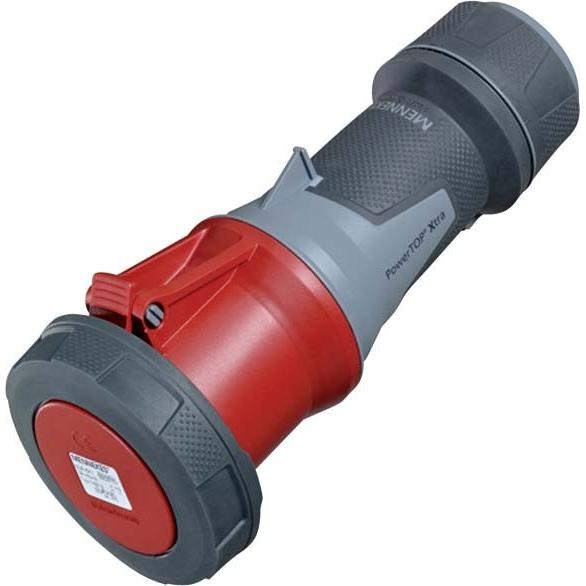 Mennekes, Netzstecker + Netzkupplung, MEN 14219 125A4P 6H400V Kupplung PowerTOP Xtra