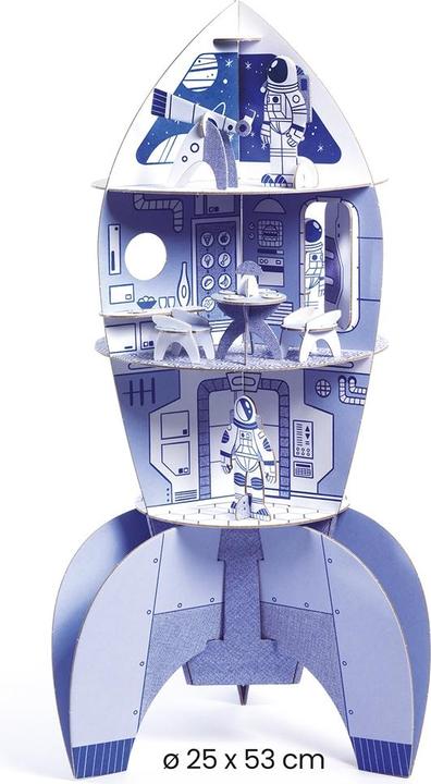 Immagine prodotto Djeco Giochi di raccolta colori - Razzo spaziale