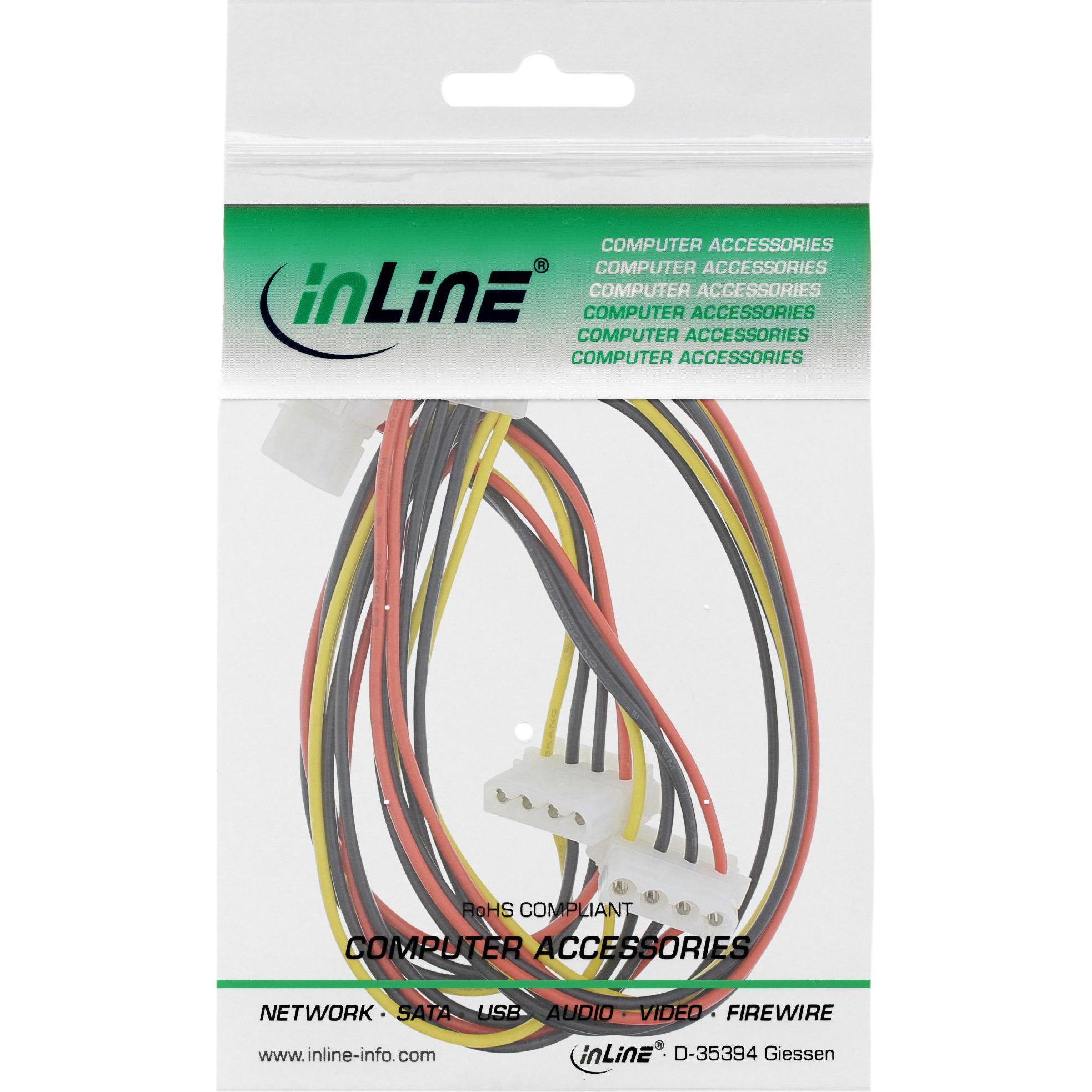 Thumbnail - InLine Strom Y-Kabel intern, Interne Kabel (PC)