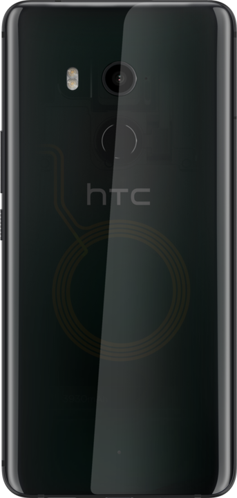 Actual product image HTC U11+ (128 GB, Translucent Black, 6", Hybrid Dual SIM, 12 Mpx, 4G)