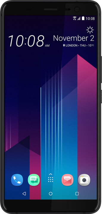 Actual product image HTC U11+ (128 GB, Translucent Black, 6", Hybrid Dual SIM, 12 Mpx, 4G)