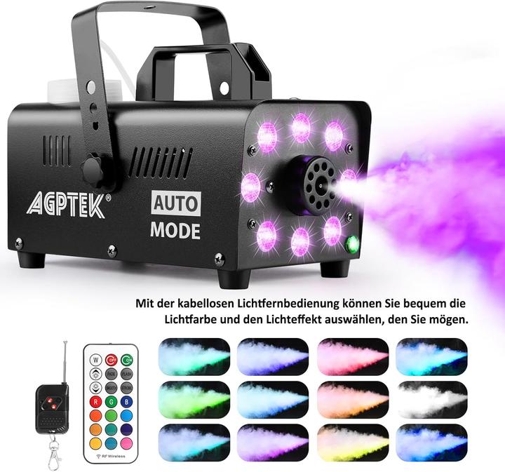 Image du produit Agptek Machines à fumée