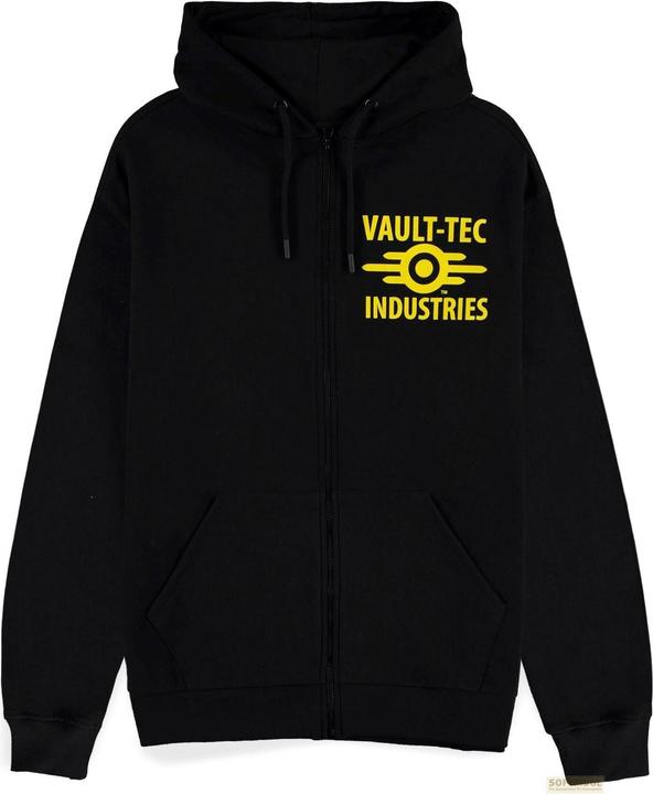 Immagine prodotto Difuzed Fallout - Felpa con cappuccio con zip da uomo Vault Boy - XL (XL)