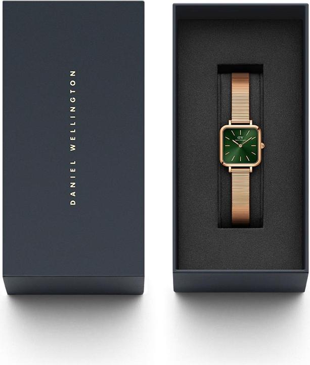 Produktbild Daniel Wellington Quadro Studio Rose Gold Green (Analoguhr, 22 mm)