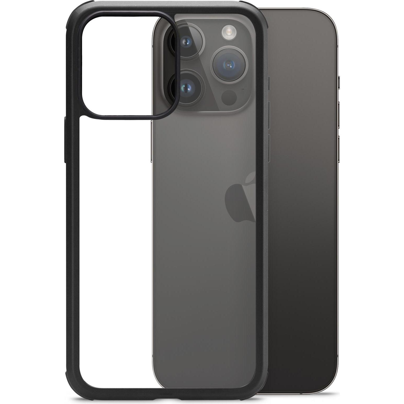 Mobilize 360 Glas-Schutzhülle (Apple iPhone 14 Pro Max), Smartphone Hülle, Schwarz
