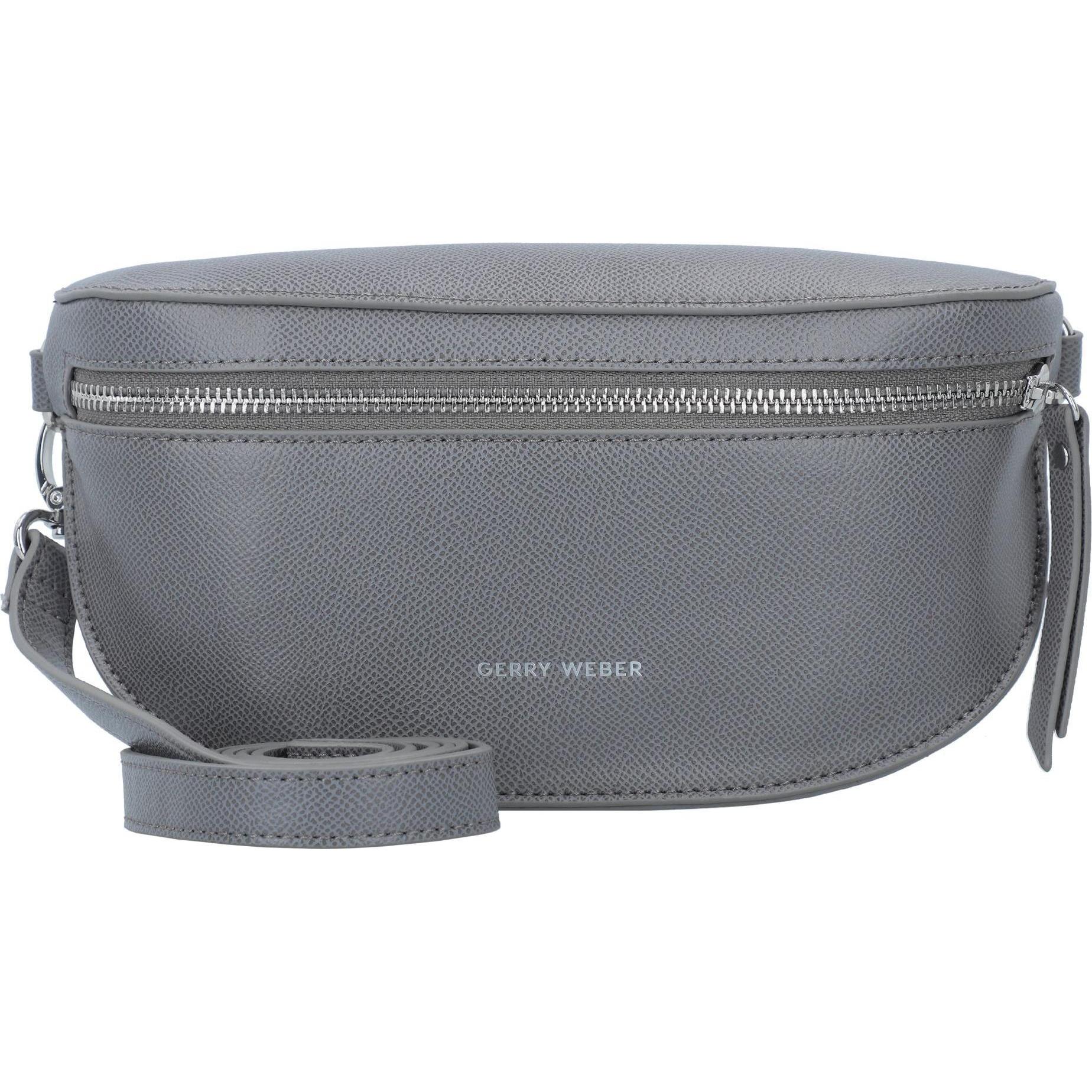 Gerry Weber, Handtasche, Principle Mini Bag Umhängetasche 13 cm, Grau