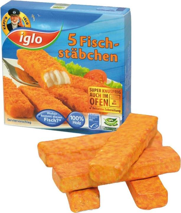 Actual product image Wooden fishfingers