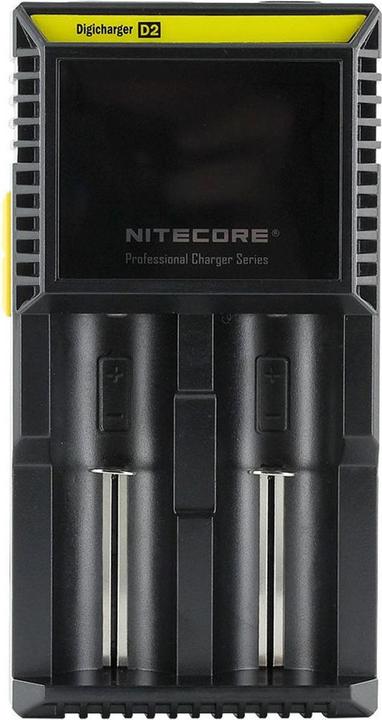 Actual product image Nitecore Digicharger D2 (1 pcs., 14500, 16340, 18650, Rechargeable battery)