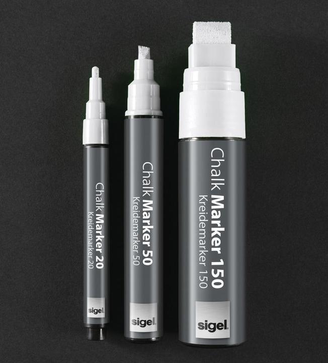 Produktbild Sigel Kreide Marker artverum (Weiss, 15 mm, 1 x)