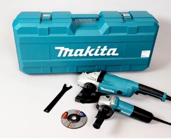 Produktbild Makita DK0053G Winkelschleifer-Set inkl. Transportkoffer, GA9020 & 9558HNR (230 mm)