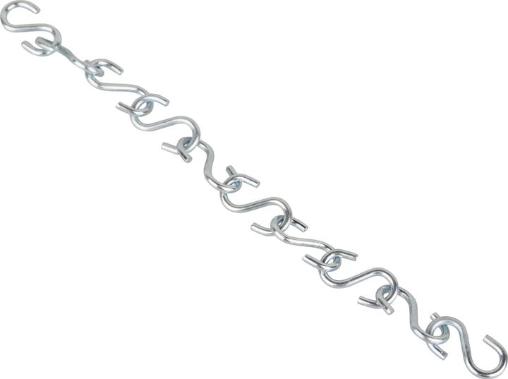 Actual product image Mamutec Galvanised S-hook 2 mm 10 pcs.