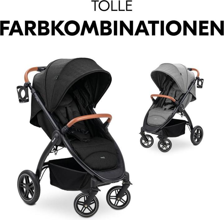 Produktbild Hauck Buggys & Sportwagen Buggy & Sportwagen UpTown Black inkl. 3in1