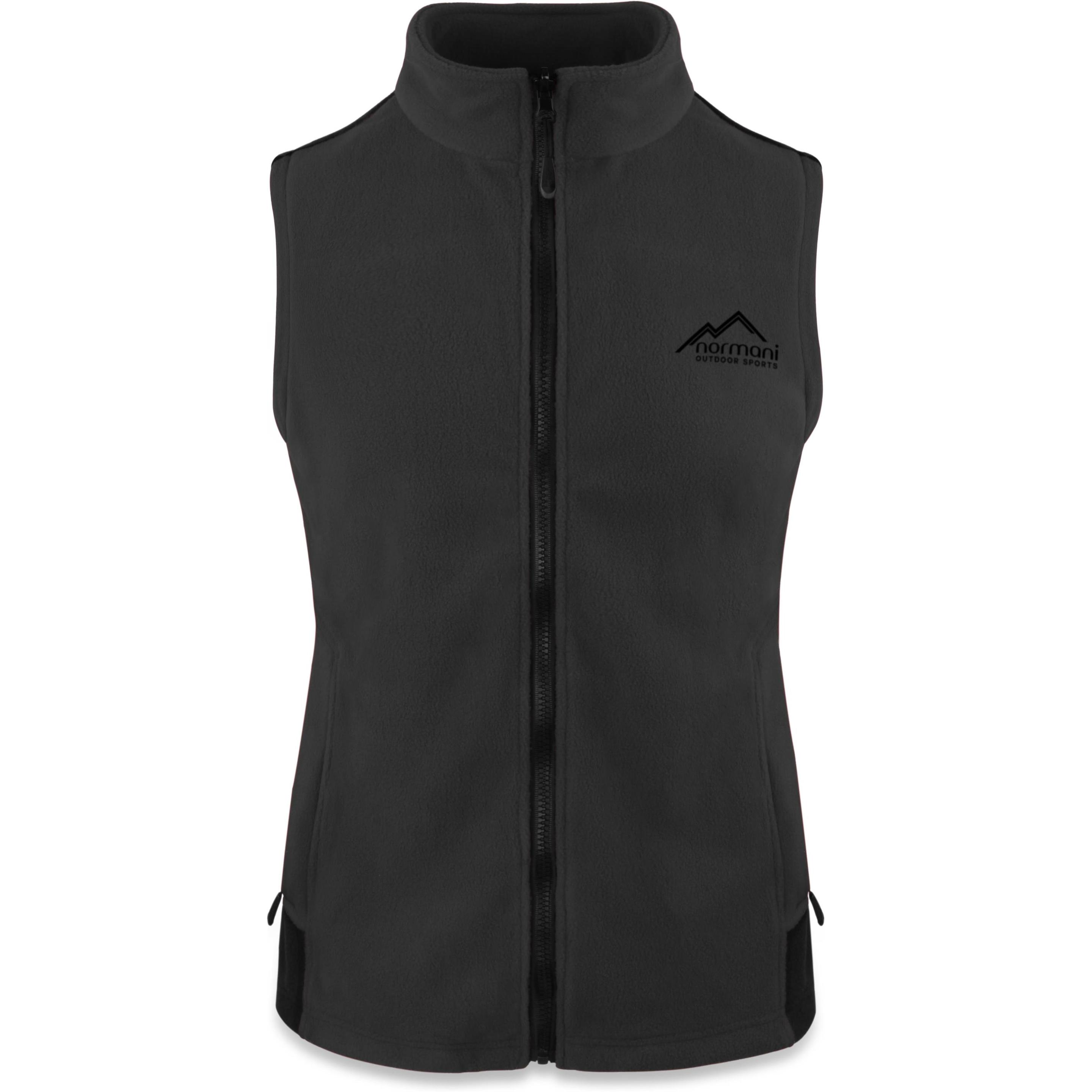 Normani, Damen, Weste, Damen Fleeceweste Barrie - 1315, Grau, (XL)
