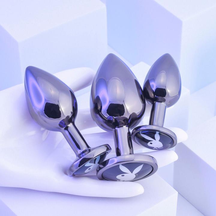 Actual product image Evolved Pleasure 3 Ways Anal Plug Set
