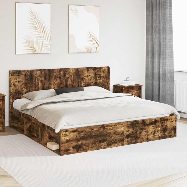 Produktbild vidaXL Bettrahmen (200 x 200 cm)