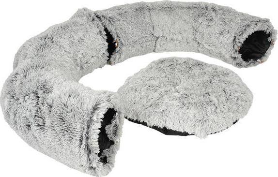 Produktbild Duvoplus 2in1 Katzentunnel und -bett, 80x80x25cm, hellgrau