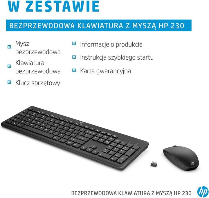 Produktbild HP 230 (US, Kabellos)