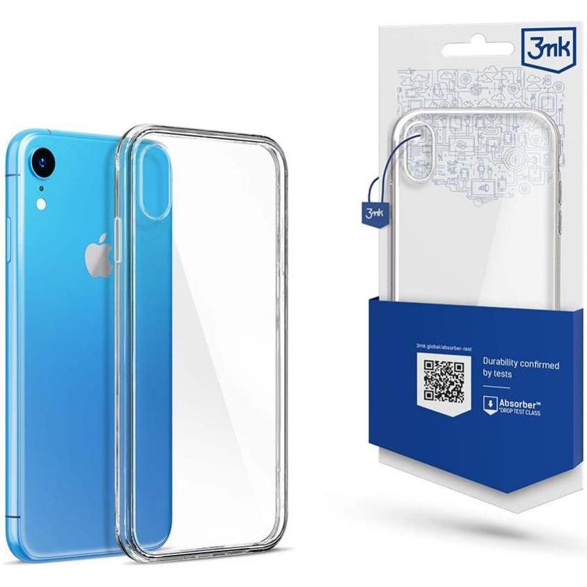 3MK Clear Case Back cover, Apple, iPhone XR, TPU, Transparent (Apple iPhone XR), Smartphone Hülle, Transparent