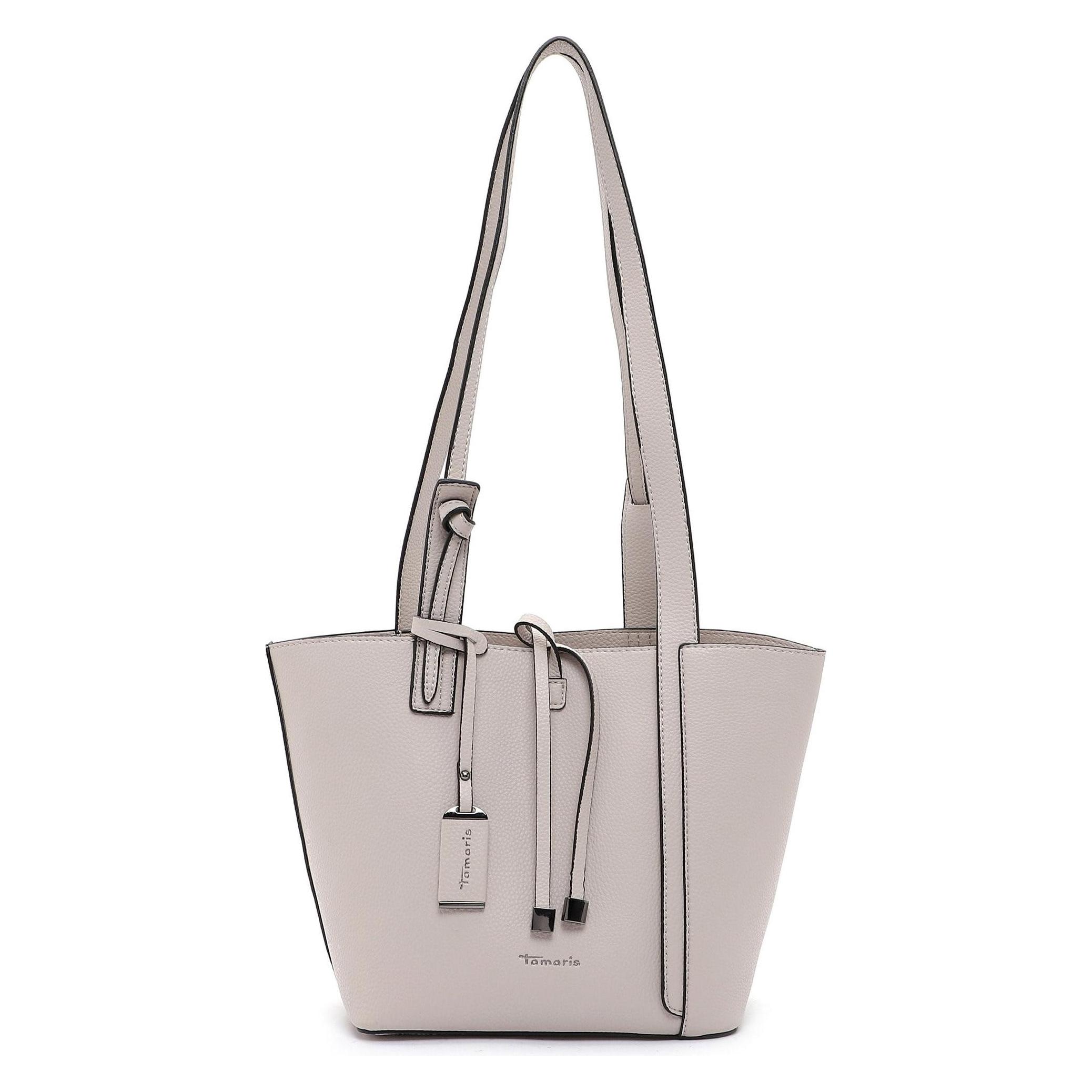 Tamaris, Damen, Tasche, Shopper Janika, Weiss, (12 l)