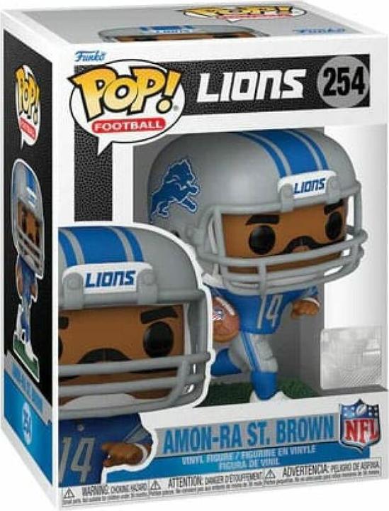 Produktbild Funko NFL: Legends POP! Sports Vinyl Figur Lions- Amon-Ra St. Brown 9 cm