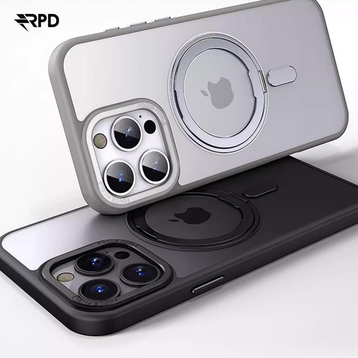 Immagine prodotto RPD Apple Phone 17 Pro - 360 Grad Magsafe Stand Etui schwarz (Apple iPhone 17 Pro)