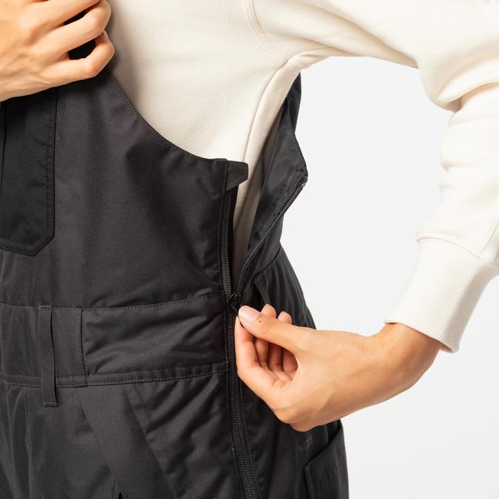 Produktbild Dreamscape Snowboardhose Latzhose Erwachsene wasserdicht - 500 schwarz (L)