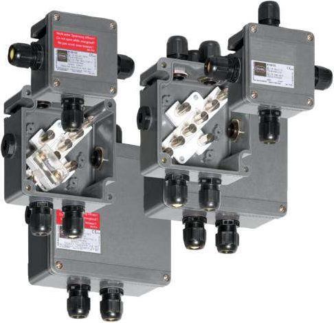Productafbeelding Stahl 8118/111-401 EEX aftakdoos 3xM20