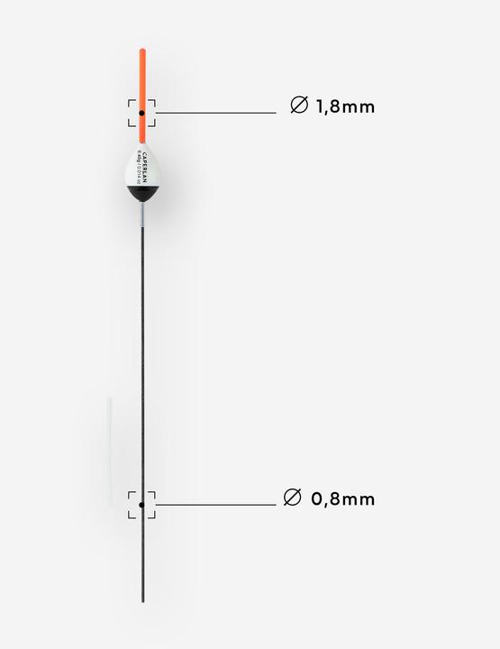 Actual product image Caperlan Float carp tips