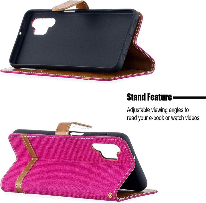 Actual product image König Design Case Mobile Protection for Samsung Galaxy A32 5G Case Cover Wallet Case New (Samsung Galaxy A32 5G)