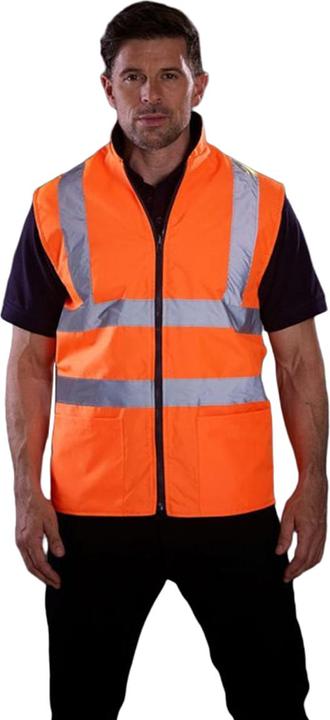 Produktbild Yoko Workwear HiVis reversible Fleece Weste (2 StückPackung)