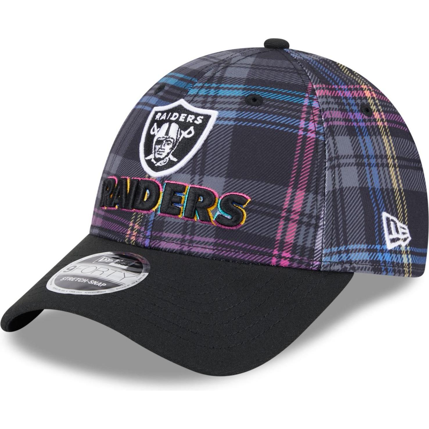 New Era, Herren, Cap, Las Vegas Raiders Crucial Catch 9Forty Snapback Cap, Mehrfarbig, (One Size)