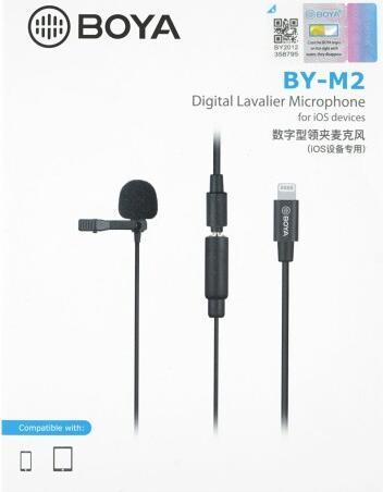 Produktbild Boya BY-M2 Ansteckmikrofon
