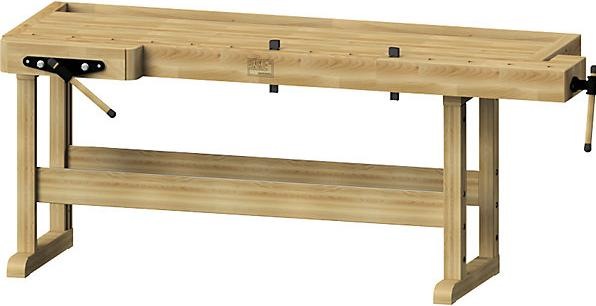 Immagine prodotto Anke Banco da lavoro per falegname, versione molto pesante, larghezza x profondità x (222 cm, 85 cm)
