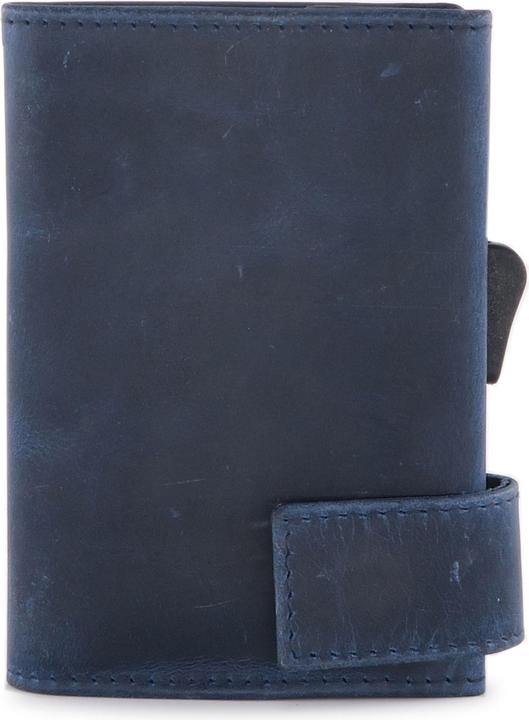 Actual product image SecWal 2 Kartenetui mit Münzfach, blau, 10 Karten, RFID