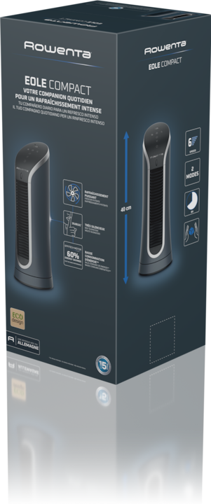 Actual product image Rowenta Eole Compact VU6220 (57 dB)