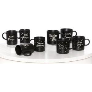 Thumbnail - Ritzenhoff & Breker, Tasse, Kaffeebecher 390ml Svart sort. (390 ml, 4 x)
