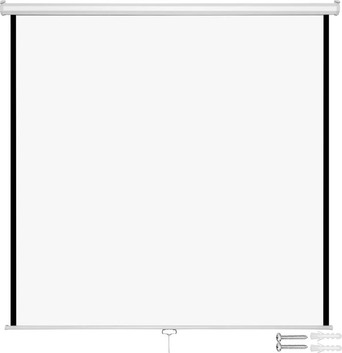 Produktbild tectake Rollo Beamer Leinwand (84.25", 1:1)