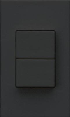 Actual product image Hager Frame series switch FLF Black
