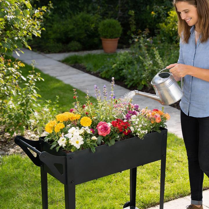 Actual product image Relaxdays planter