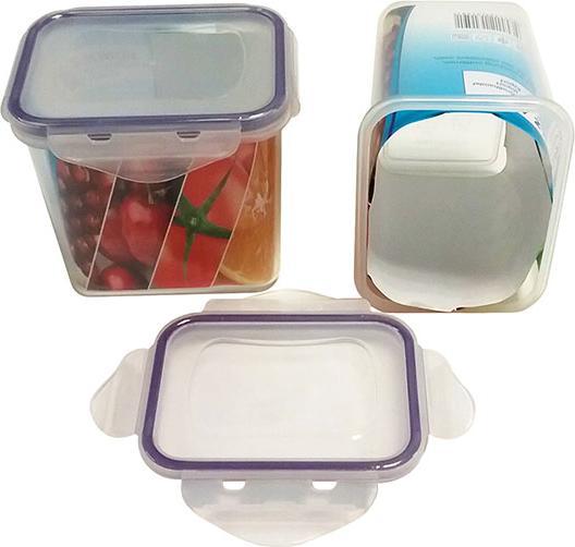 Actual product image Schulz Haushaltswaren Safe Box Rectangle 1400ml 16.5 x 12.5 x 13 cm (12.50 cm, 1.40 l)
