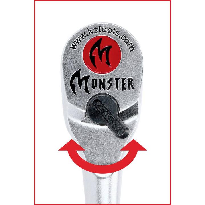 Produktbild KS Tools 1/4 Monster Umschaltknarre (1/4")