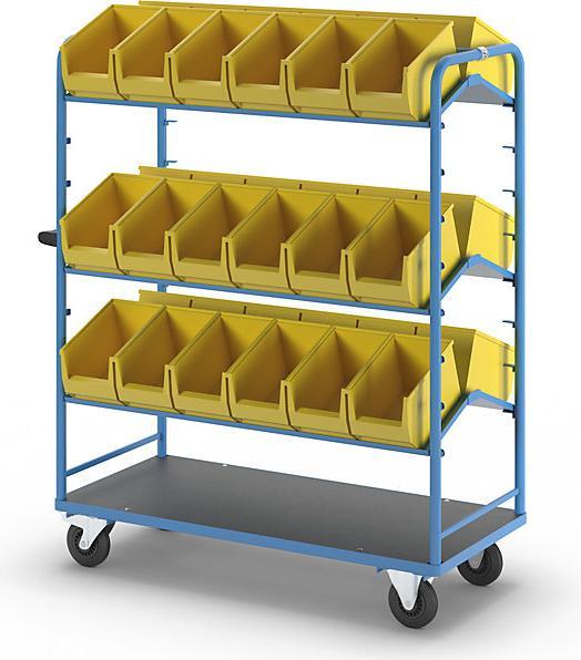 Immagine prodotto eurokraft pro Carrello di prelievo ordini (300 kg)