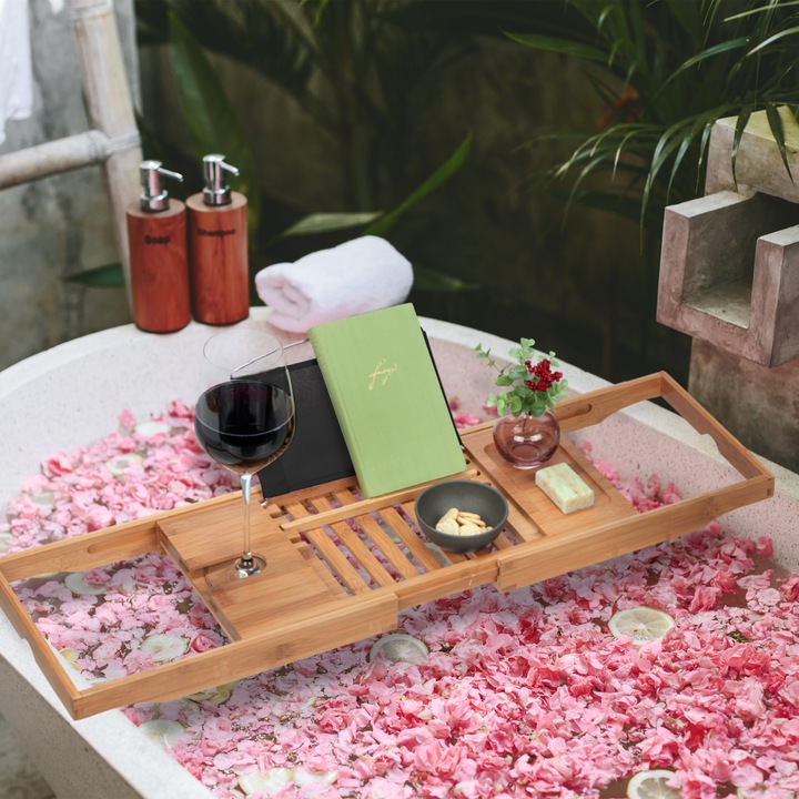 Produktbild Relaxdays Badewannenablage