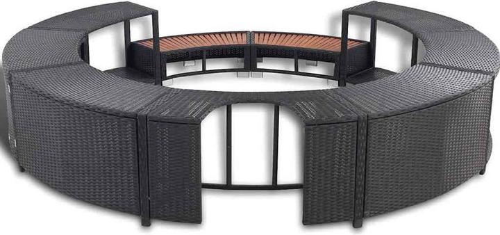 Produktbild vidaXL Whirlpool Umrandung