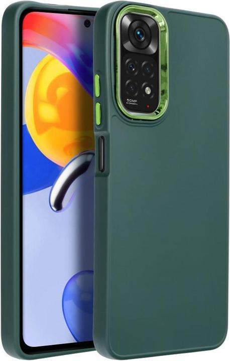 Image du produit OEM Back panel cover FRAME Case for XIAOMI Redmi Note 11 / 11S green (Xiaomi Redmi Note 11, Xiaomi Redmi Note 11S)