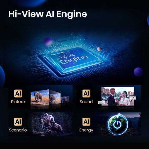 Image du produit Hisense TV 100U7Q (100", U7Q, LED, DHU, 2025)