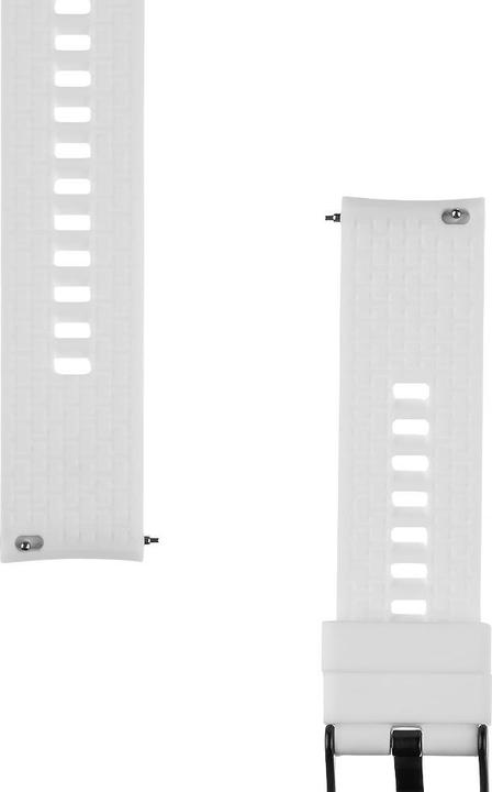 Tactical Strap - Quick Release Silicone Band 20mm White