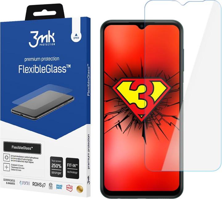 Actual product image 3MK Samsung Galaxy M13 4G - FlexibleGlass? (1 pcs., Samsung Galaxy M13)