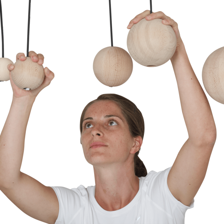 Actual product image Pedalo Climbing ball, 15 cm (Beige)